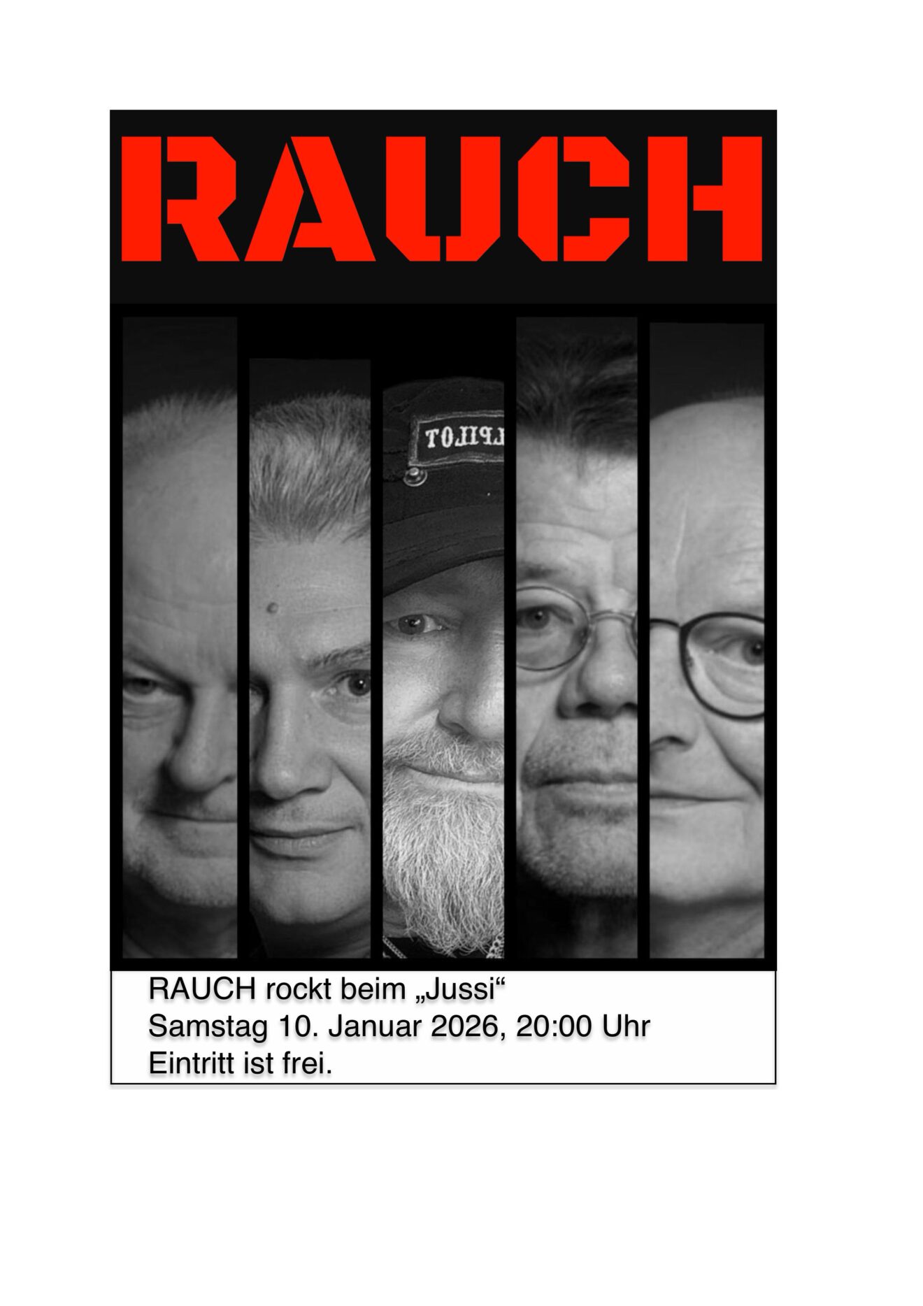 RAUCH rockt beim „Jussi“